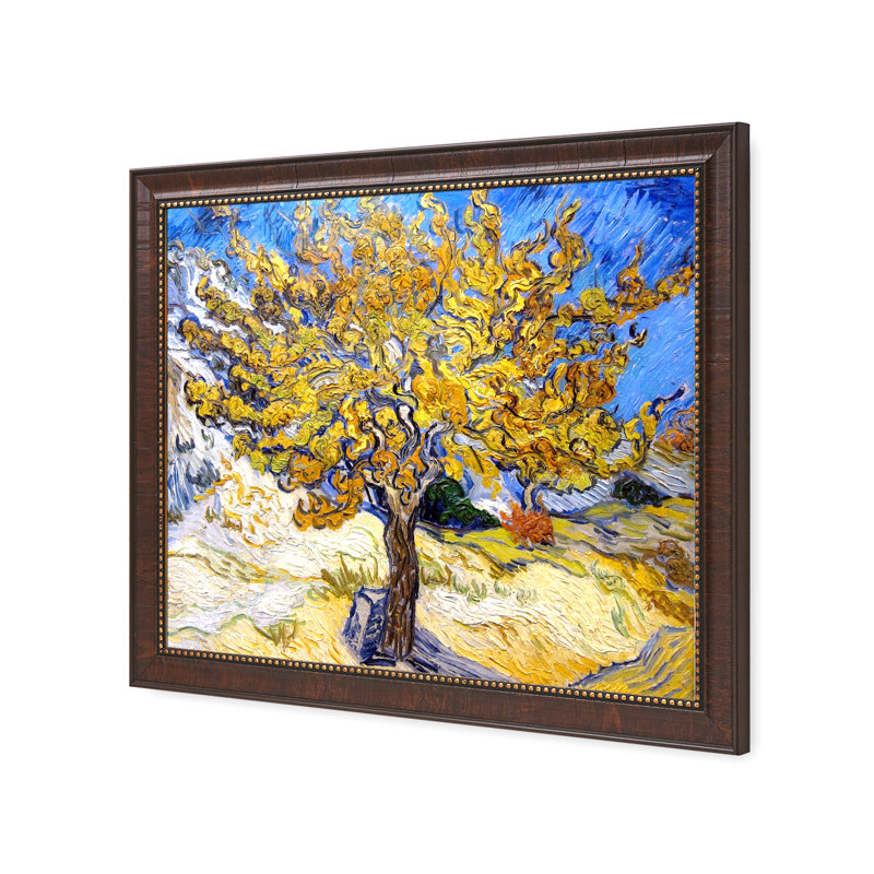 «The Mulberry Tree» par Vincent Van Gogh, reproduction d'art par Vincent Van Gogh - reproduction sur toile, H 20 po x l 24 po