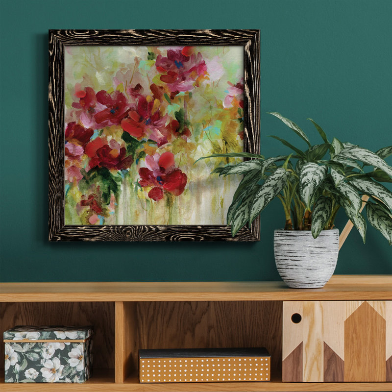 «Happy Fall», art textuel sur toile, H 20 po x l 20 po x P 1,5 po, Cadre noir