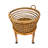 Wicker Rolling Laundry Basket with Handles-1327339186