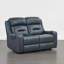 Canapé inclinable électrique en cuir véritable avec repose-tête électrique Olathe-1197369659