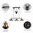 Jaithen 3 - Light Kitchen Island Cone Chandelier