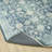Aldora Glacier Indigo Power-Loomed Cotton Area Rug-70554787