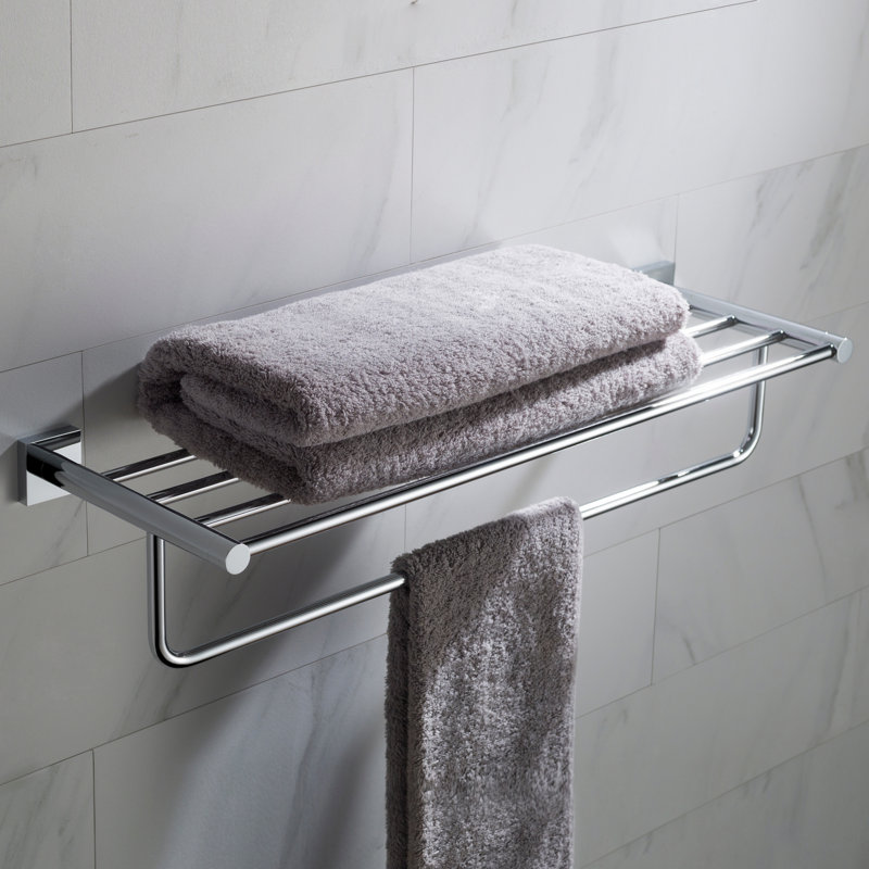 Porte-serviettes mural Ventus, Chrome