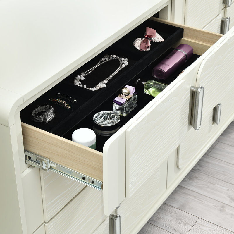 Nora Beige Elegant Dresser for Bedroom