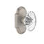 Cottage Plate with Oval Fluted Crystal Door Knob-760102721-760102716