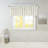 Lightweight Faux Silk Valance With Beads White 50X26"-626192735