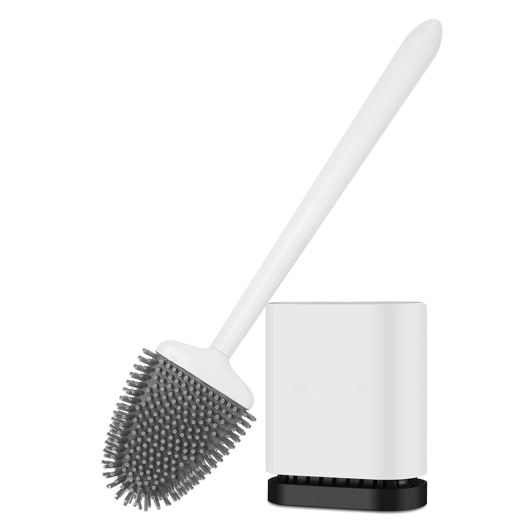 KOVOME Plastic Toilet Brush And Holder | Wayfair