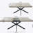 55.11'' -70.86"Retro Rectangular Stretch Dining Table-451536690