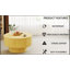 Table basse circulaire moderne en MDF avec design rayé et rangement, parfaite pour la maison et la cuisine