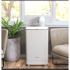 Haier 10,000 BTU Portable Air Conditioner For Medium Rooms Up To 350 Sq Ft. (7,200 BTU SACC)