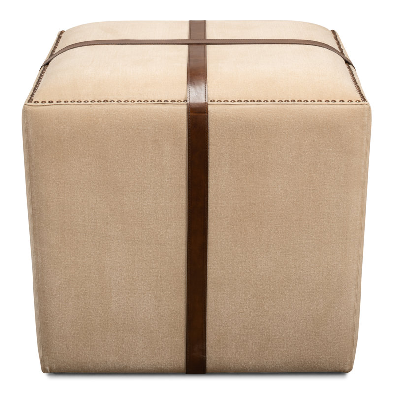 Strap Square Ottoman