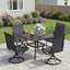 Fauteuils d'extérieur pivotants-408527430