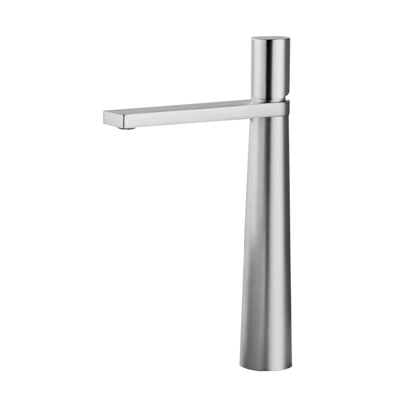 Sandwell Deck Mounted 12 Vanity Faucet Contemporary Design, Chrome