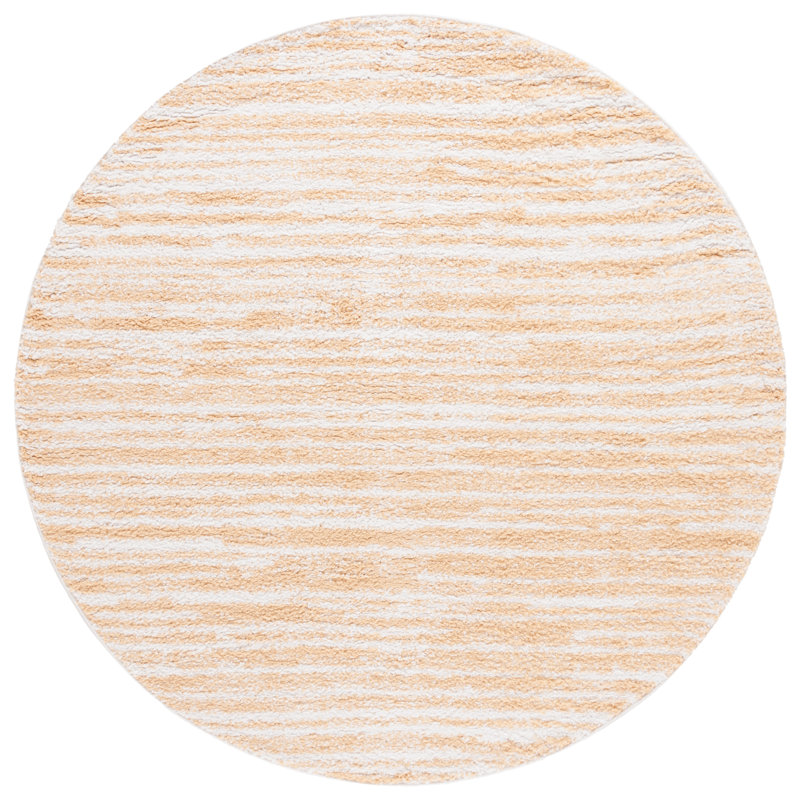 Rumi Shag Performance Rug, Round 6'7"