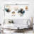 Abstract Wall Decor on Metal