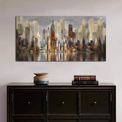 Dandelion Modern Wall-Art Large Canvas Prints Bedroom Wall Art Paintings For Living Room Office Decoration Rustic Wall Decor