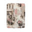 Parisian Rose Garden Café - couverture en sherpa de qualité supérieure 1 pièce - reproduction d'art luxueuse-97621350