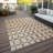Malek Indoor/Outdoor Area Rug with Non-Slip Backing-862773860