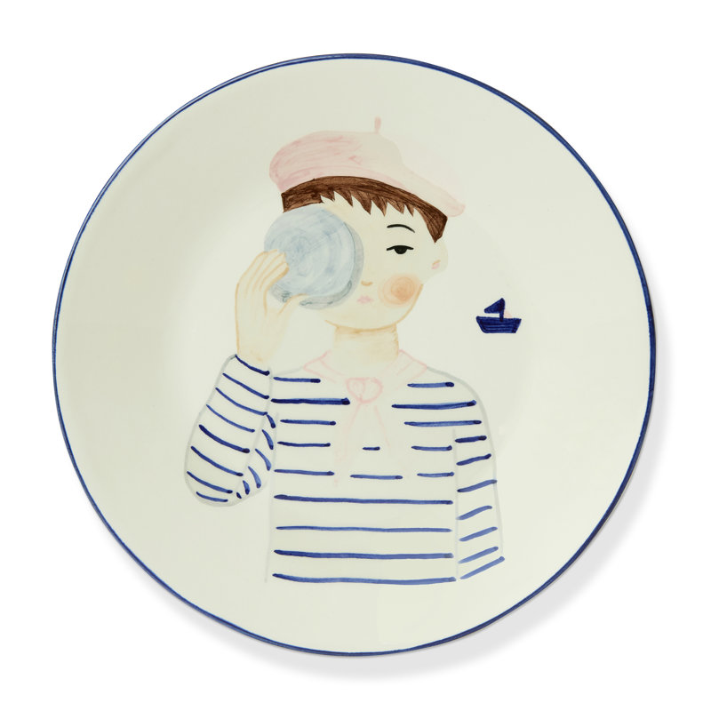 Ammadas Handpainted Louise Plate