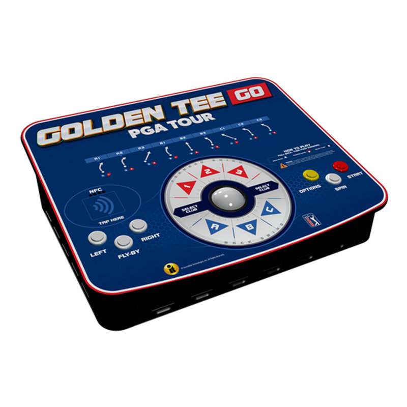Golden Tee Go 4 Player Plug-in Tabletop Arcade Machine