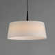 Melva Single Light Linen Steel Dimmable LED Pendant