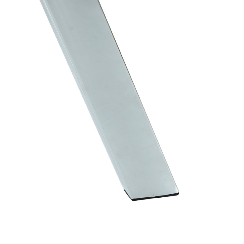 Table de salle à manger Modern Kitchen, Argent argent, 29.5"H x 39.2"L x 22.8"W