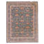 Hand Knotted Wool Oriental Area Rug in Green