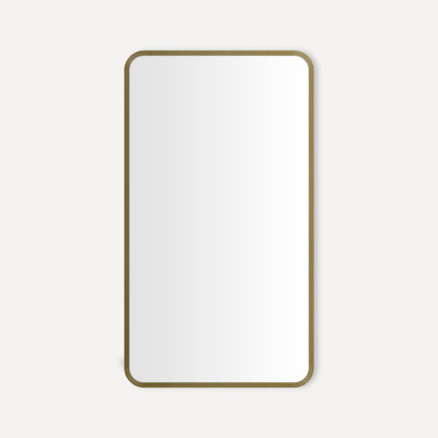 Recessed or Surface Mount Framed Medicine Cabinet with 4 Adjustable Shelves