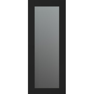 Avon 207 Solid Manufactured Wood and Full Glass Paneled Finished Door Slab