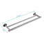 Porte-serviettes mural 23,6 po-1001140214