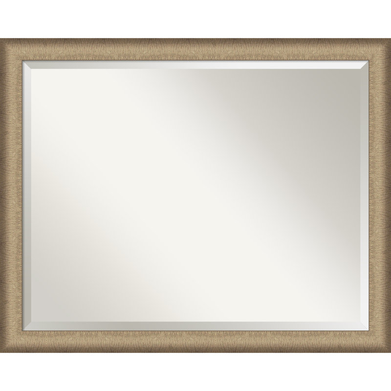 Jonnie Wall Mirror, Brown, 27" x 39"