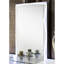 Ensemble de meuble-lavabo blanc avec tiroir et miroir