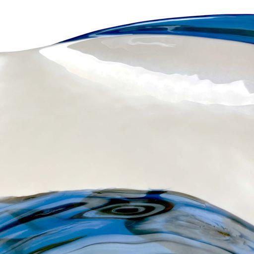 Murano Glass Specialty Vessel Bathroom Sink, Marina
