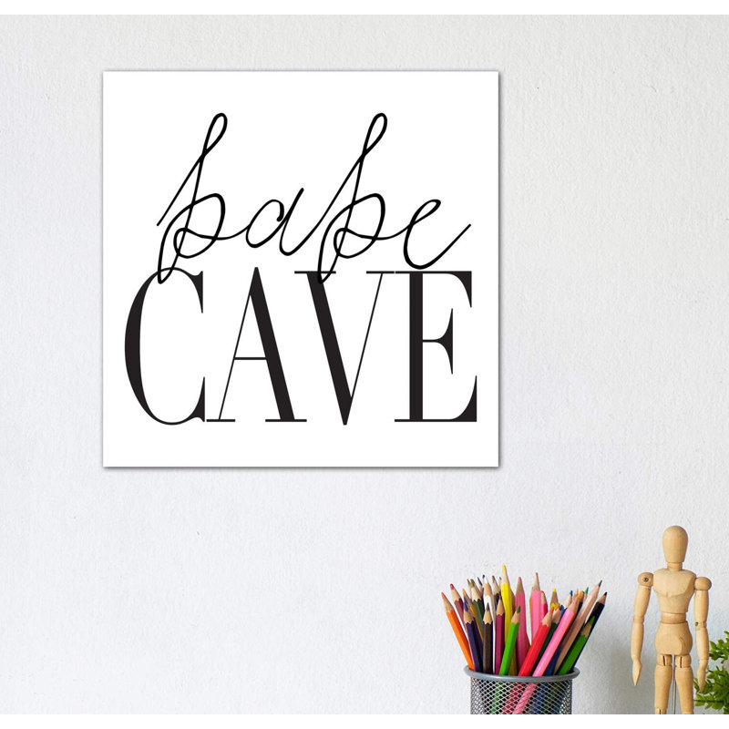 Babe Cave I - Wrapped Canvas Print