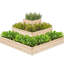 Wood Raised Garden Bed