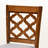 Wave Counter Stool Set with Gray Fabric and Walnut Brown Finish, 42.26'' H X 18.42'' W X 20.48'' D