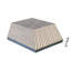 Carrelage hexagonal en pierre naturelle texturée 3D Hexagon pour mur, 1 boîte de 12 pièces