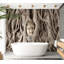 Murale spirituelle pelez et collez - Arbre de Bouddha-1696432611