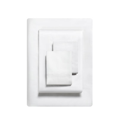 Vera Wang T800 Sateen Solid CVC Sheet Set