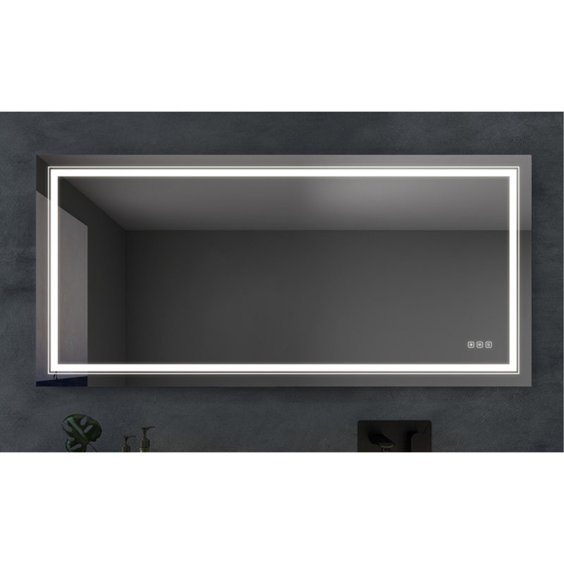 Miroir de salle de bain innovant à DEL avec fonctions avancées pour une expérience améliorée