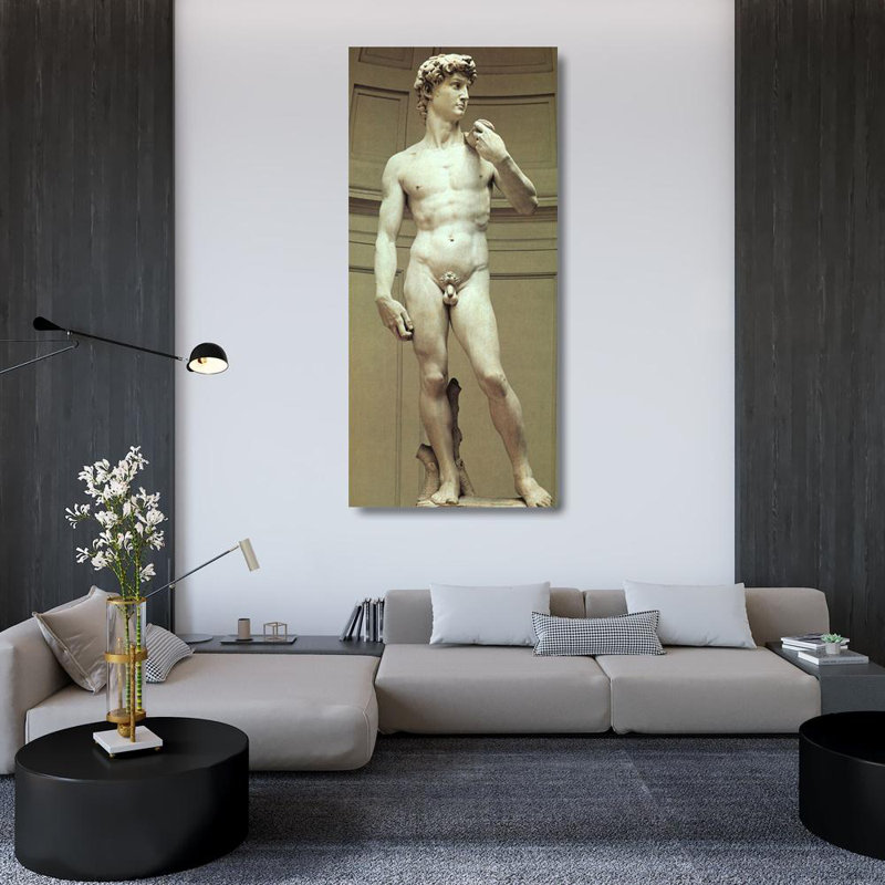 David, 48" H x 22" W