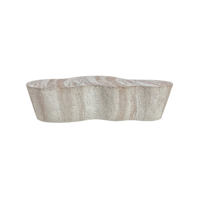 Velora Indoor Outdoor Coffee Table  In Oasis Concrete Finish