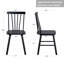 Gunther Mid-Century Solid Wood Windsor Dining Chair For Kitchen Or Dining Room