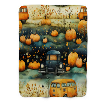 Haunted Fall - 1 Piece Premium Blanket