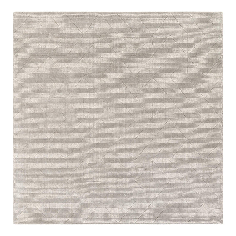 Cyndle Hand-Tufted Wool Geometric Area Rug