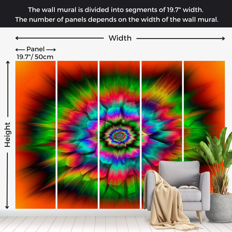 Wall Mural, 82" L x 118" W