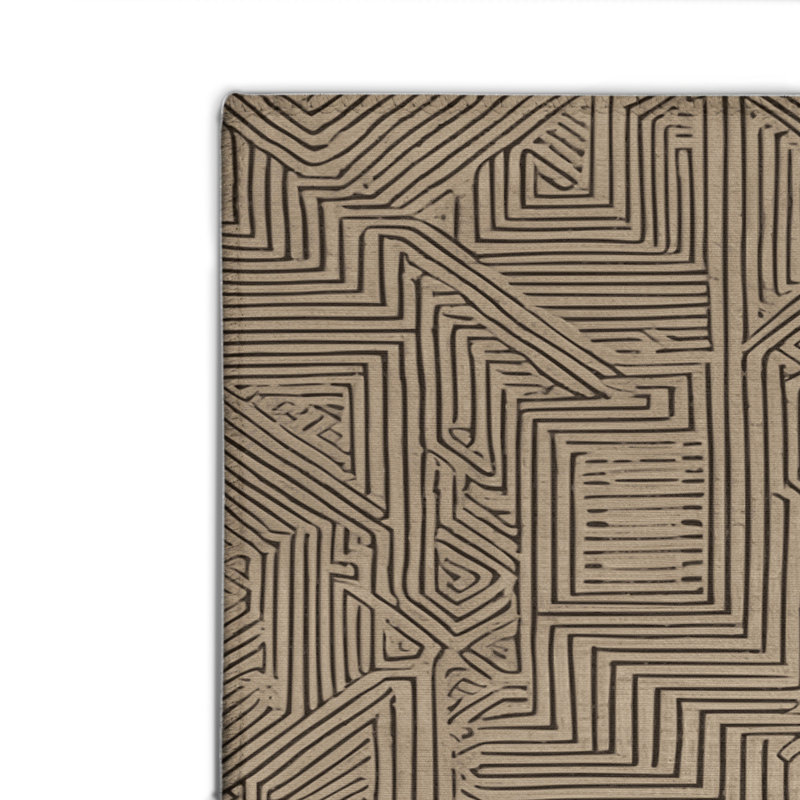 Turkish Gray Indoor and Outdoor Area Rug, Rectangle 4' x 6'
