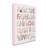 ba-946-Framed Pink Pastel Alphabet Chart by Lil' Rue Wrapped Canvas Print-97261645