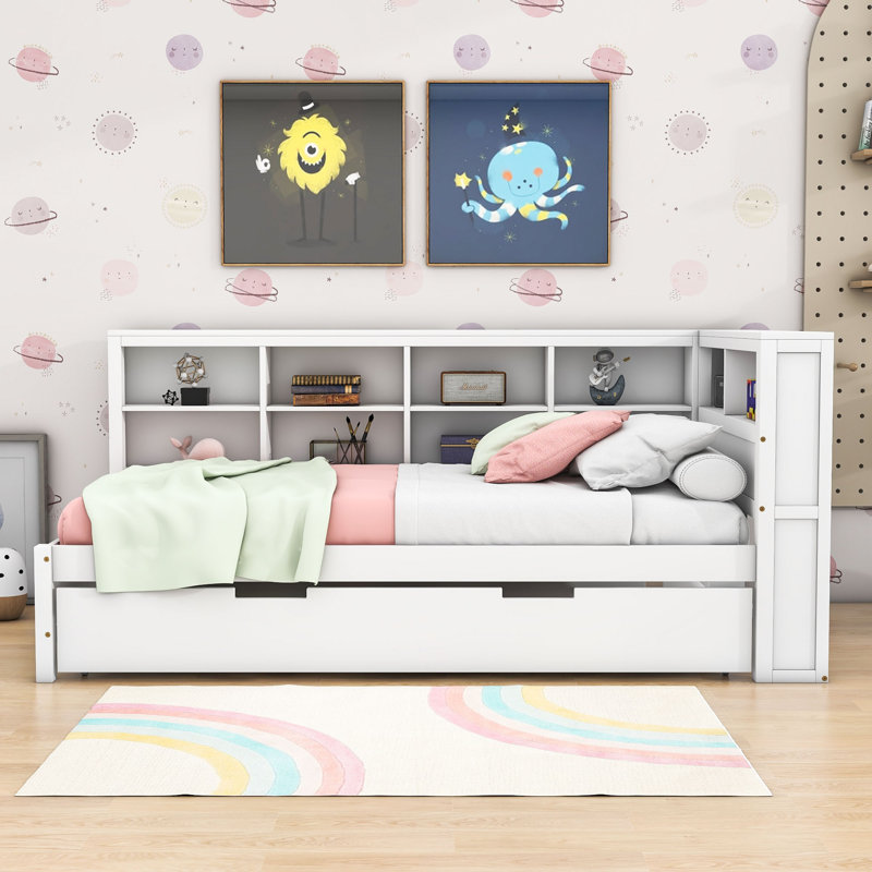 Nagely Daybed, White, Twin