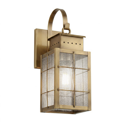Brass Traditions - Norfield - 1 Light - 16 inch - Antique Brass - Solid Brass - Wall Light